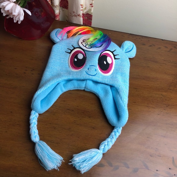My Little Pony Other - My Little Pony Rainbow Dash Hat - Blue One Size